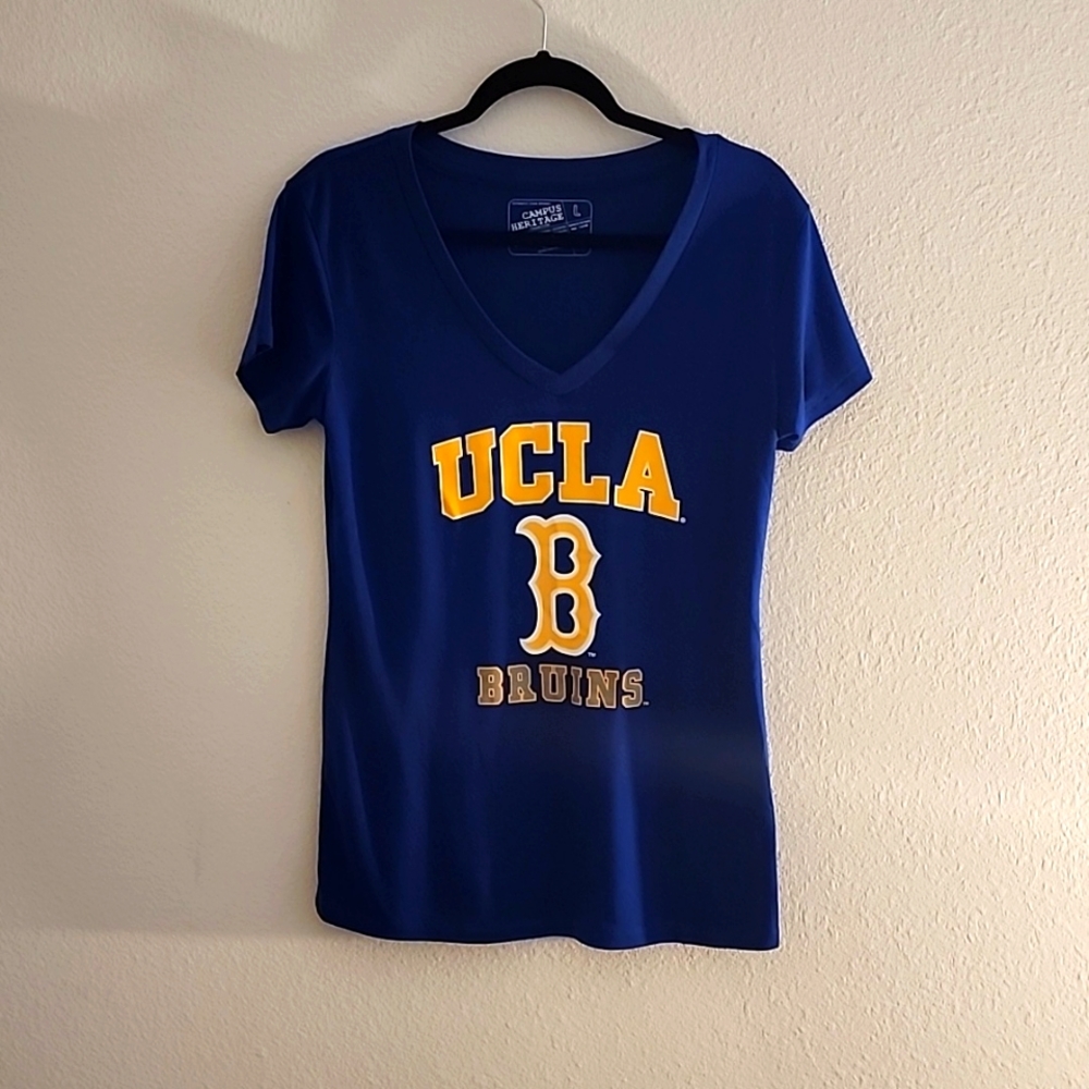 Womens UCLA vneck tshirt